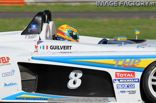 2008-04-26 Monza 0110 THP Spider Cup - Gregory Guilvert
